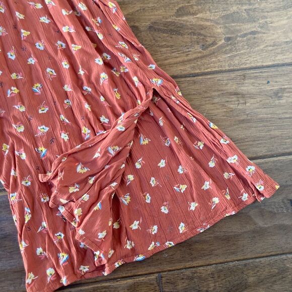 Billabong Earthy Shake It Again Wide Leg Jumpsuit Small Boho Summer Beach - Picture 7 of 11